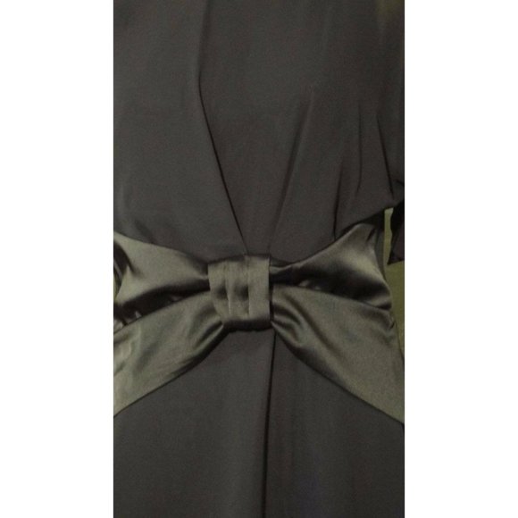Cynthia Steffe Chiffon w/Satin Knot Bow Dress NEW - Picture 8 of 9